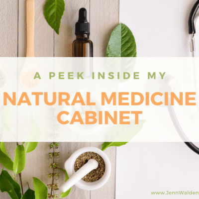 How to create a natural medicine cabinet